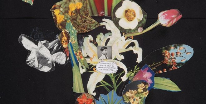 Isabel Coixet. Vous savez, je suis ceux qui préfèrent se taire que ne rien dire, 2015. Collage sobre papel. 50 x 40 cm © Cortesía de la artista