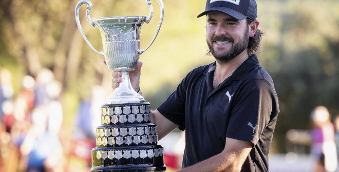 Ángel Hidalgo, ganador del Acciona Open de España presented by Madrid 2024