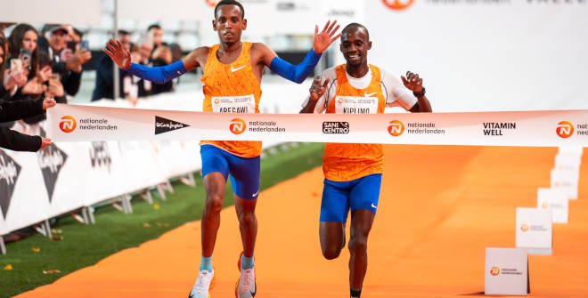 Berihu Aregawi y Jacob Kiplimo, 1º y 2º en la San Silvestre Vallecana Internacional 2024