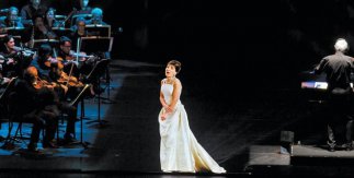 Callas en concierto.