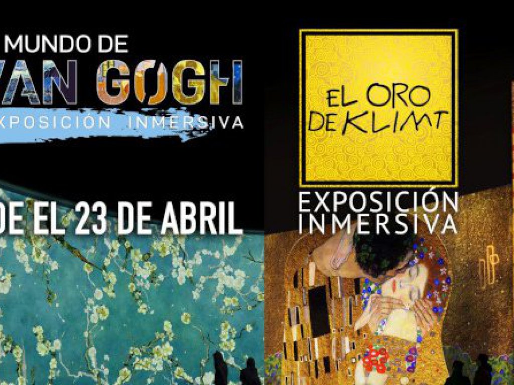 El mundo de Van Gogh y El oro de Klimt
