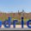 Las letras de Madrid Río. Delante de la Huerta de la Partida