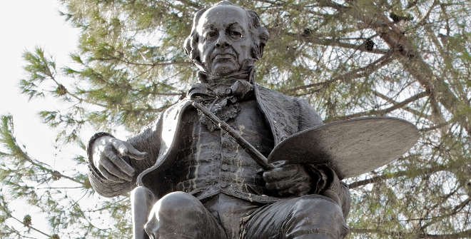 Estatua de Francisco de Goya / José San Bartolomé LLaneces © Museo Nacional del Prado