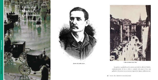 Guía del Madrid galdosiano. Miguel García Posada. Biblioteca Madrileña de Bolsillo