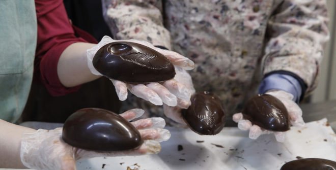 Huevos de Pascua. Horno Hernani