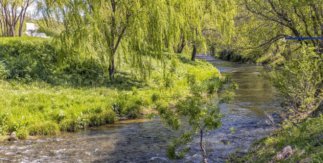 Río Manzanares a su paso por Villaverde