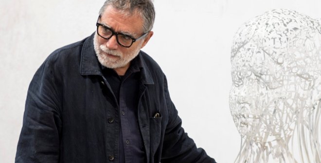 Estudio Jaume Plensa. Fotógrafo: Roberto Ruiz.