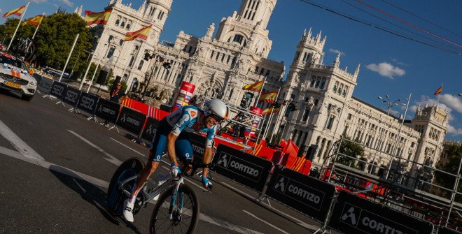 Etapa final contrarreloj La Vuelta 2024 Distrito Telefónica - Madrid