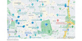 Mapa de turismo matemático. Autor: Nicolás Atanes Santos