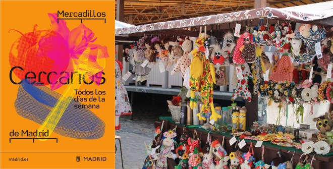 Mercadillos en los distritos de Madrid