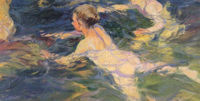 Nadadores, Jávea. Joaquín Sorolla, 1905. © Museo Nacional Sorolla