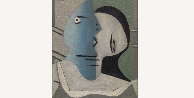 Pablo Picasso. Tête (Personnage),1926. Colección Masaveu © Sucesión Pablo Picasso, VEGAP, Madrid, 2024