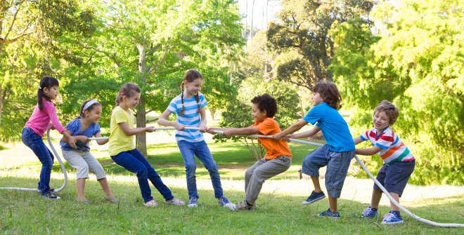 Primavera con niños