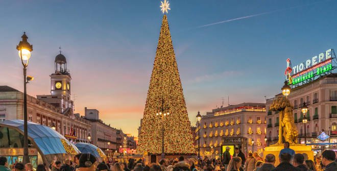 Puerta del Sol Navidad Madrid 2024. Foto: Álvaro López del Cerro. © Madrid Destino