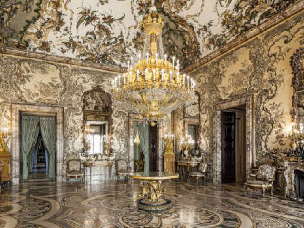 Salón Gasparini del Palacio Real de Madrid