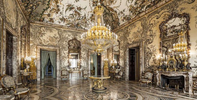 Salón Gasparini del Palacio Real de Madrid
