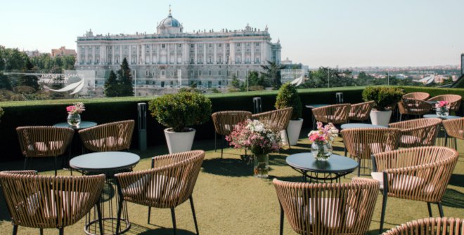 Terraza Jardines de Sabatini©Hotel Jardines de Sabatini 04