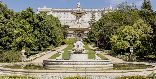 Un paseo por los Jardines del Campo del Moro