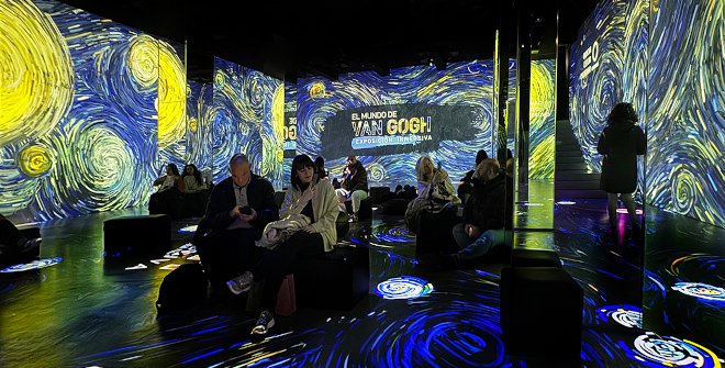 El mundo de Van Gogh y El oro de Klimt