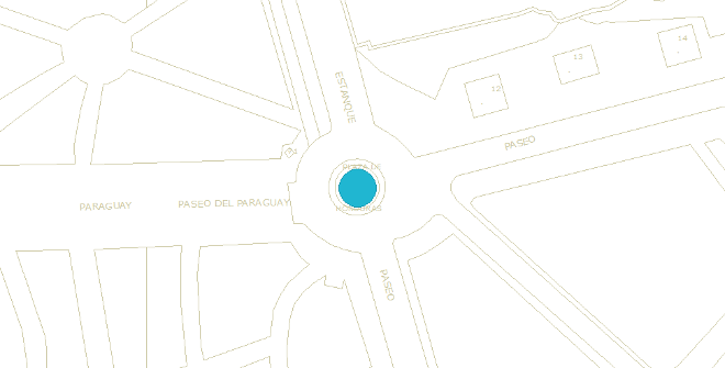 Plano ubicación Fuente de la Alchofa