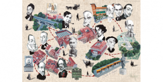 Mapa cultural ilustrado La cuesta de Moyano. KM 0 literario (PDF)